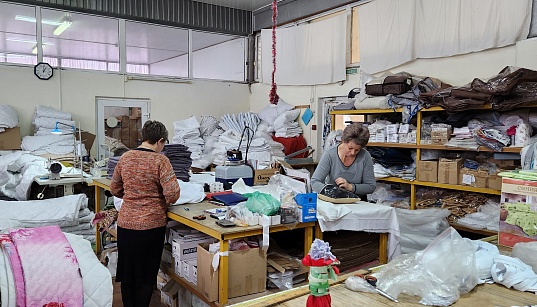 Заемное финансирование на приобретение материалов для производства текстильных изделий ИП Гулямова О.Н.